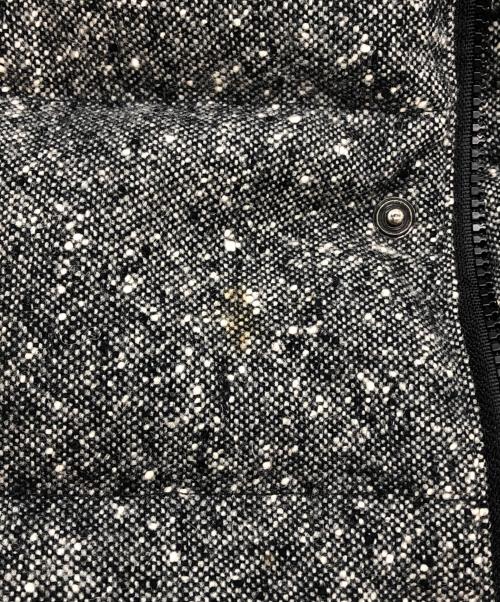 MONCLER（モンクレール）MONCLER (モンクレール) COMME des GARCONS JUNYA WATANABE MAN (コム デ ギャルソン ジュンヤ ワタナベ マン) ツイードダウンベスト グレー サイズ:SIZE Sの古着・服飾アイテム