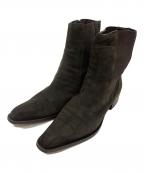 MaxMaraマックスマーラ）の古着「スエードサイドゴアブーツ」｜グレー