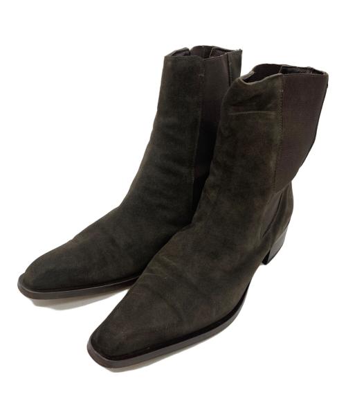 MaxMara（マックスマーラ）MaxMara (マックスマーラ) スエードサイドゴアブーツ グレー サイズ:SIZE 23.5cmの古着・服飾アイテム