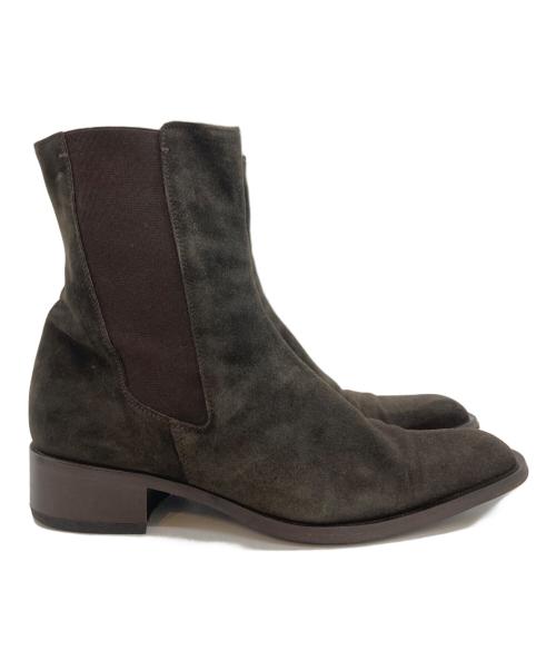 MaxMara（マックスマーラ）MaxMara (マックスマーラ) スエードサイドゴアブーツ グレー サイズ:SIZE 23.5cmの古着・服飾アイテム