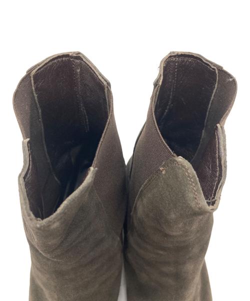 MaxMara（マックスマーラ）MaxMara (マックスマーラ) スエードサイドゴアブーツ グレー サイズ:SIZE 23.5cmの古着・服飾アイテム