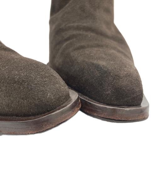 MaxMara（マックスマーラ）MaxMara (マックスマーラ) スエードサイドゴアブーツ グレー サイズ:SIZE 23.5cmの古着・服飾アイテム