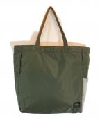 LOOPWHEELER×PORTERループウィラー×ポーター）の古着「トートバッグ」｜グリーン