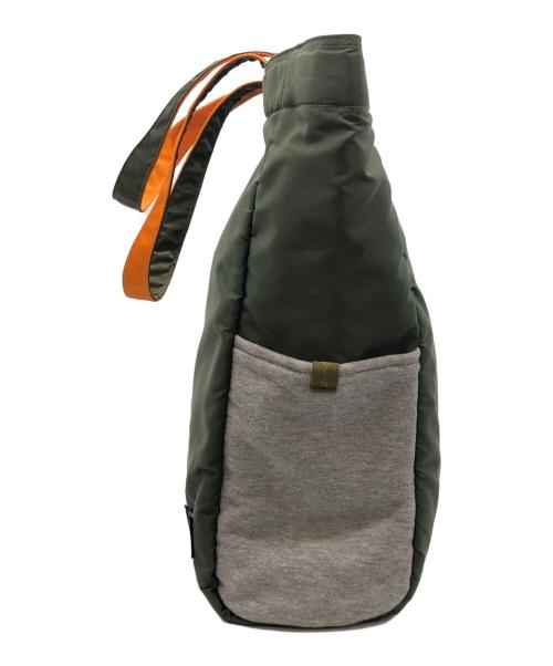 LOOPWHEELER（ループウィラー）LOOPWHEELER (ループウィラー) PORTER (ポーター) トートバッグ グリーン サイズ:下記参照の古着・服飾アイテム