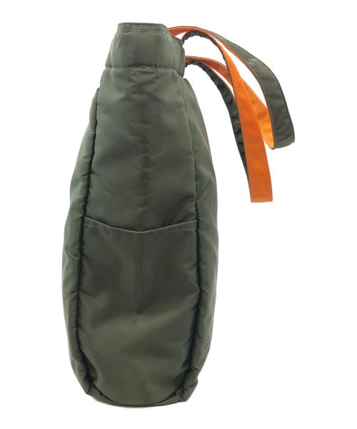 LOOPWHEELER（ループウィラー）LOOPWHEELER (ループウィラー) PORTER (ポーター) トートバッグ グリーン サイズ:下記参照の古着・服飾アイテム