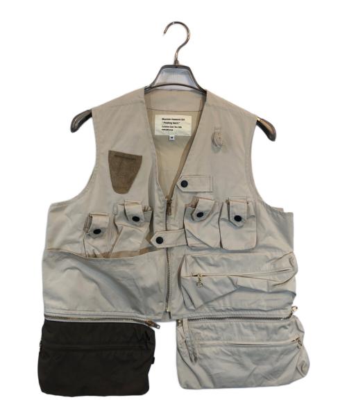 MOUNTAIN RESEARCH（マウンテンリサーチ）MOUNTAIN RESEARCH (マウンテンリサーチ) Phishing Vest Ⅱ ベージュ サイズ:SIZE Mの古着・服飾アイテム