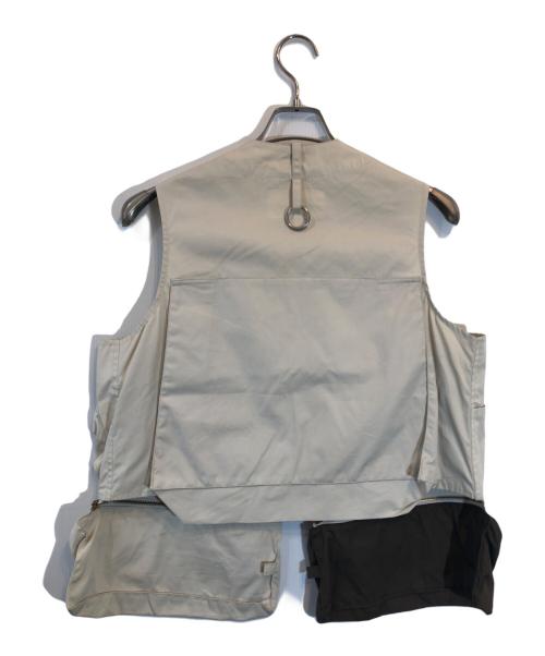 MOUNTAIN RESEARCH（マウンテンリサーチ）MOUNTAIN RESEARCH (マウンテンリサーチ) Phishing Vest Ⅱ ベージュ サイズ:SIZE Mの古着・服飾アイテム