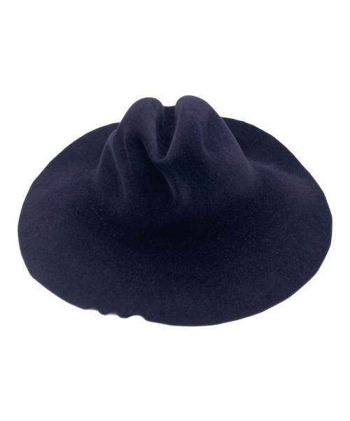 kijima takayuki（キジマタカユキ）kijima takayuki (キジマタカユキ) 5525gallery (ゴーゴーニーゴーギャラリー) ラビット ハット ブラック サイズ:2の古着・服飾アイテム