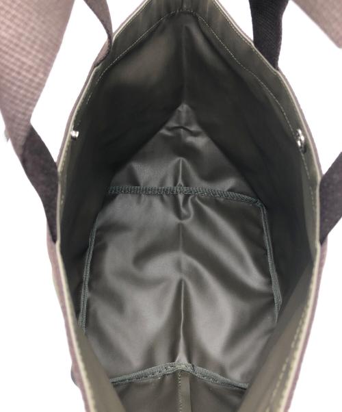 Herve Chapelier（エルベシャプリエ）Herve Chapelier (エルベシャプリエ) コーデュラ舟型トートM グリーンの古着・服飾アイテム