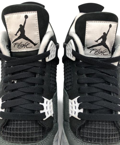 NIKE（ナイキ）NIKE (ナイキ) AIR JORDAN 4 RETRO FEAR ブラック サイズ:SIZE 28.5cmの古着・服飾アイテム