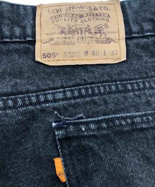 LEVI'S（リーバイス）LEVI'S (リーバイス) デニムパンツ ブラック サイズ:SIZE W40×L30の古着・服飾アイテム
