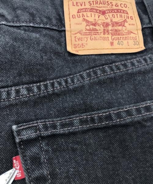 LEVI'S（リーバイス）LEVI'S (リーバイス) デニムパンツ ブラック サイズ:SIZE W40×L30の古着・服飾アイテム