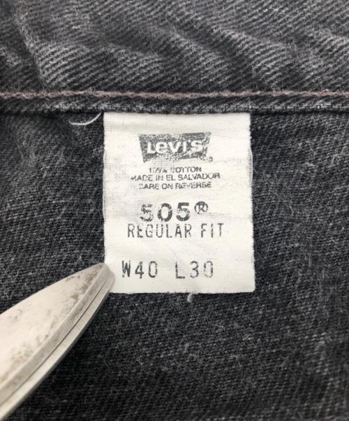 LEVI'S（リーバイス）LEVI'S (リーバイス) デニムパンツ ブラック サイズ:SIZE W40×L30の古着・服飾アイテム