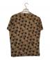 ISSEY MIYAKE MEN (イッセイミヤケメン) 総柄Tシャツ ブラウン サイズ:F：5000円