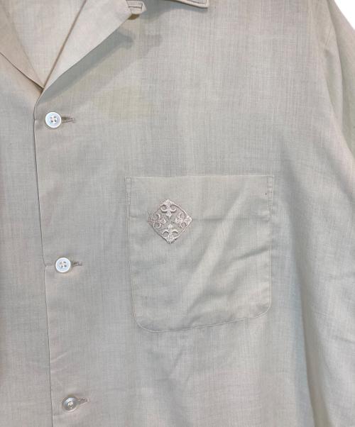 ARROW（アロー）ARROW (アロー) 開襟半袖シャツ ベージュ サイズ:Lの古着・服飾アイテム