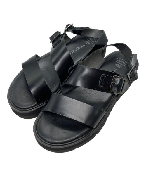 toshinosuke takegahara（トシノスケ タケガハラ）TOSHINOSUKE TAKEGAHARA (トシノスケ タケガハラ) SS BELT SANDALS ブラック サイズ:全長24.5cmの古着・服飾アイテム