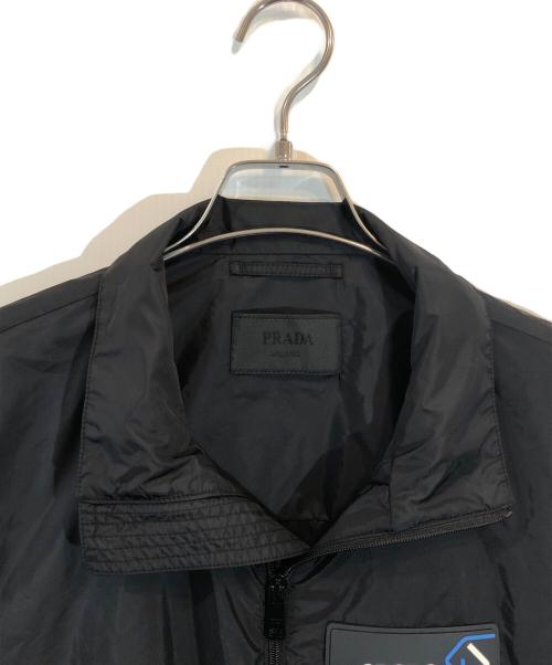 PRADA（プラダ）PRADA (プラダ) ナイロンジャケット ブラック サイズ:SIZE 48の古着・服飾アイテム