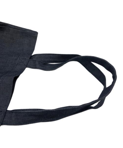 A.P.C.（アーペーセー）A.P.C. (アーペーセー) デニムロゴトートバッグ インディゴの古着・服飾アイテム