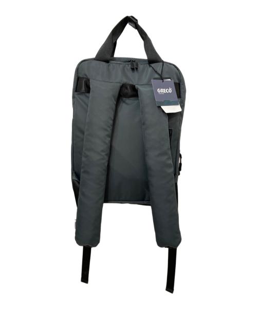 aide（アイド）aide (アイド) Greco (グレコ) Square Rucksack-W ブルー 未使用品の古着・服飾アイテム