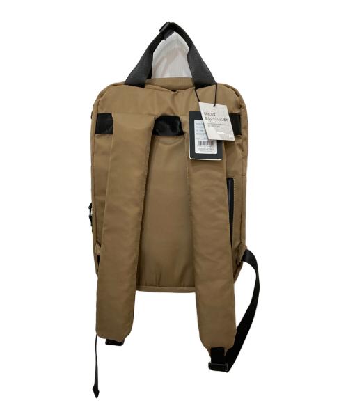 aide（アイド）aide (アイド) Greco (グレコ) Square Rucksack-W ブラウン 未使用品の古着・服飾アイテム