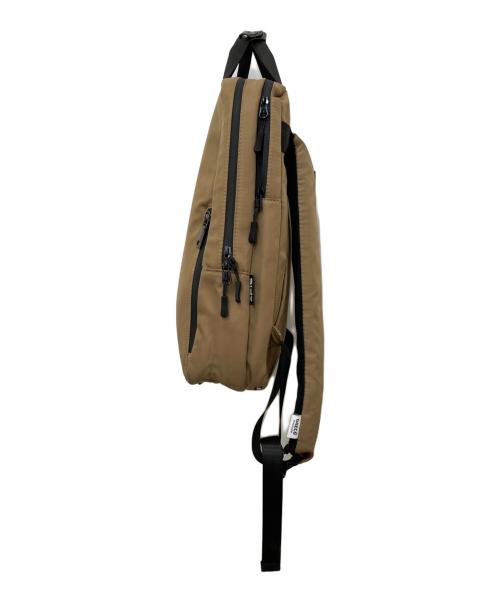 aide（アイド）aide (アイド) Greco (グレコ) Square Rucksack-W ブラウン 未使用品の古着・服飾アイテム