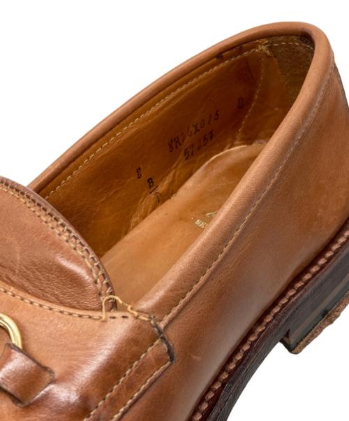 Alden（オールデン）Alden (オールデン) モカシンホースビットローファー ブラウン サイズ:SIZE 8の古着・服飾アイテム