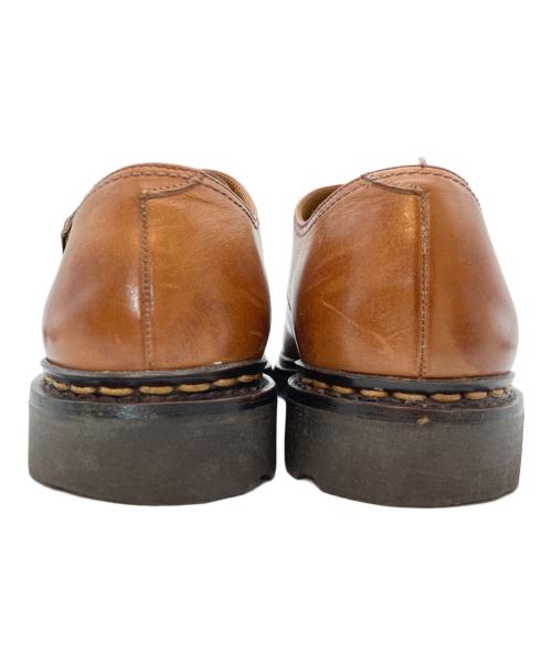 PARABOOT（パラブーツ）PARABOOT (パラブーツ) WILLIAMダブルモンクストラップシューズ ブラウン サイズ:SIZE 7 1/2の古着・服飾アイテム