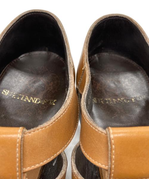 SHETLAND FOX（シェットランドフォックス）SHETLAND FOX (シェットランドフォックス) グルカサンダル ブラウン サイズ:SIZE 8の古着・服飾アイテム