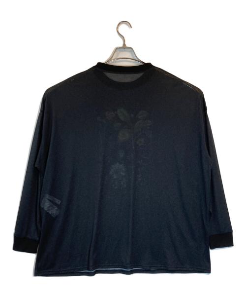 Ameri（アメリ）AMERI (アメリ) BOTANICAL SHEER LONG TEE ブラック サイズ:SIZE Freeの古着・服飾アイテム