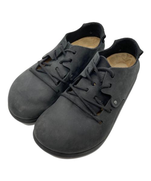 BIRKENSTOCK（ビルケンシュトック）BIRKENSTOCK (ビルケンシュトック) MONTANA オイルドレザー シューズ ブラック サイズ:SIZE 43の古着・服飾アイテム