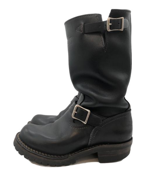 WESCO（ウェスコ）WESCO (ウェスコ) エンジニアブーツ ブラック サイズ:7 1/2Eの古着・服飾アイテム