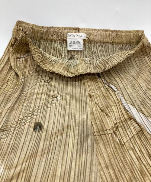 PLEATS PLEASE（プリーツプリーズ）PLEATS PLEASE (プリーツプリーズ) プリーツパンツ ベージュ サイズ:SIZE 2の古着・服飾アイテム