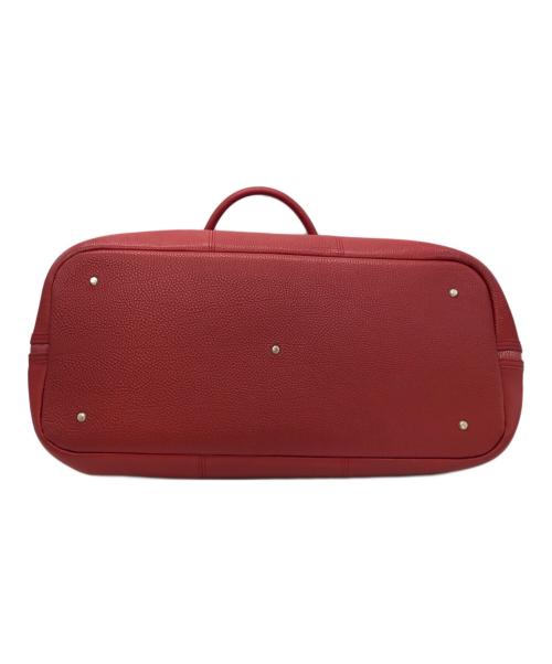 WILDSWANS（ワイルドスワンズ）WILDSWANS (ワイルドスワンズ) レザートートバッグ レッドの古着・服飾アイテム