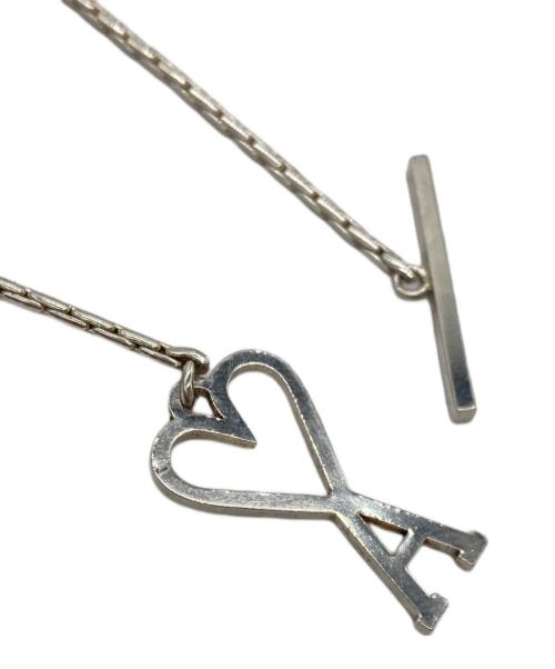 AMI Alexandre Mattiussi（アミアレクサンドルマテュッシ）AMI Alexandre Mattiussi (アミアレクサンドルマテュッシ) Ami De Coeur シルバーの古着・服飾アイテム