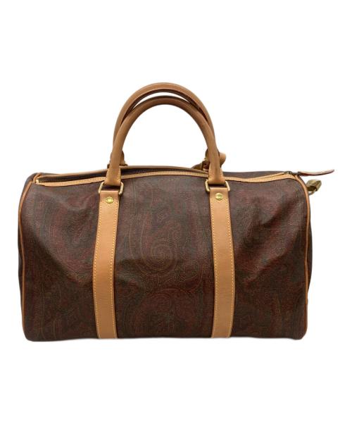 ETRO（エトロ）ETRO (エトロ) ボストンバッグ ブラウンの古着・服飾アイテム