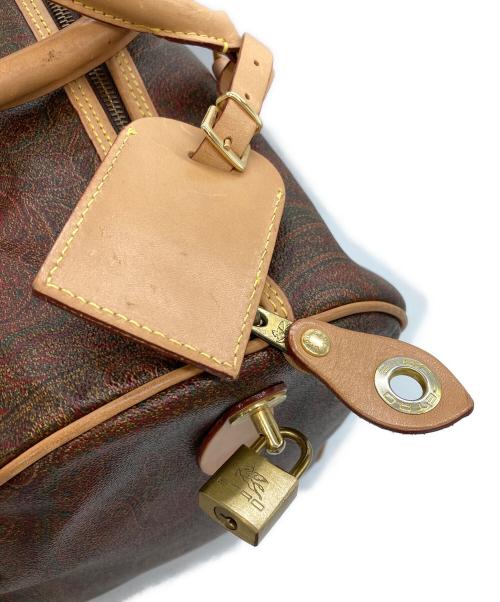 ETRO（エトロ）ETRO (エトロ) ボストンバッグ ブラウンの古着・服飾アイテム