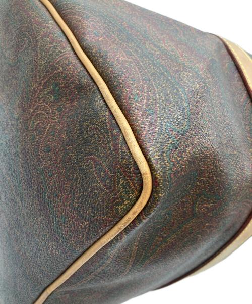 ETRO（エトロ）ETRO (エトロ) ボストンバッグ ブラウンの古着・服飾アイテム