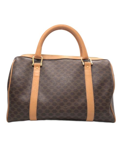 CELINE（セリーヌ）CELINE (セリーヌ) ミニボストンバッグ ブラウンの古着・服飾アイテム