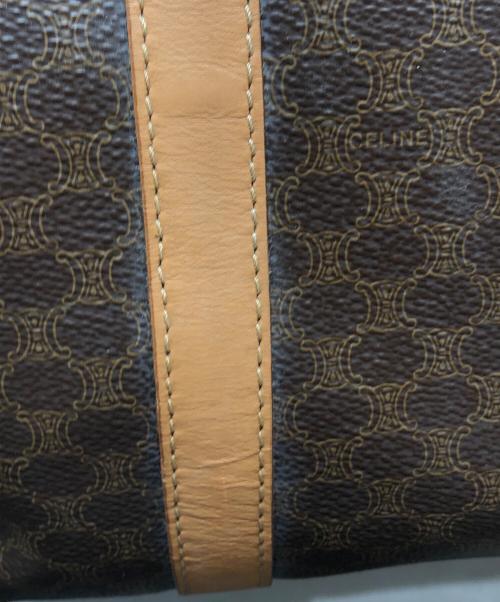 CELINE（セリーヌ）CELINE (セリーヌ) ミニボストンバッグ ブラウンの古着・服飾アイテム