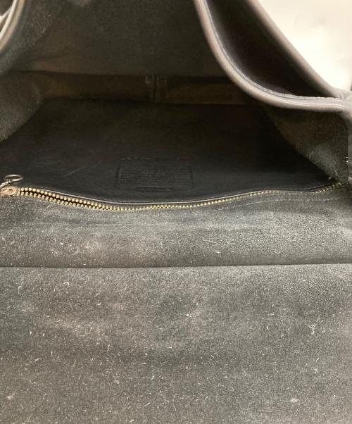 COACH（コーチ）COACH (コーチ) レザー2WAYバッグ ブラックの古着・服飾アイテム