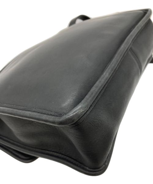 COACH（コーチ）COACH (コーチ) レザー2WAYバッグ ブラックの古着・服飾アイテム