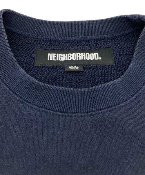 NEIGHBORHOOD（ネイバーフッド）NEIGHBORHOOD (ネイバーフッド) COLLEGE-S CREWNECK ネイビー サイズ:SIZE Sの古着・服飾アイテム