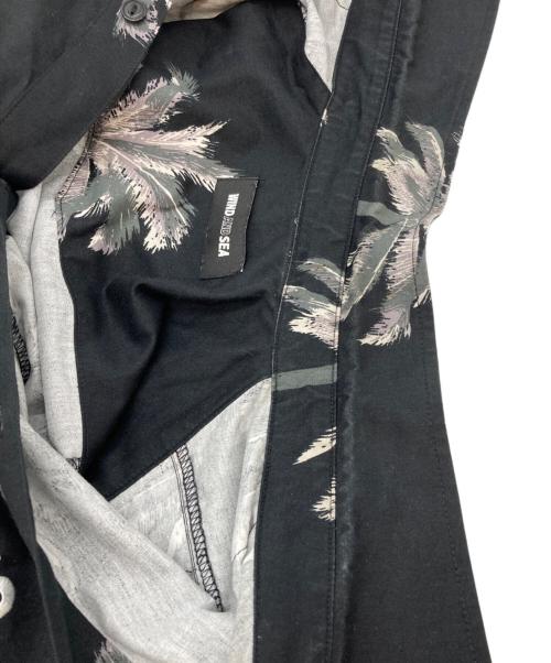 WIND AND SEA（ウィンダンシー）WIND AND SEA (ウィンダンシー) PALM TREE S/S CUBA SHIRT ブラック サイズ:SIZE Mの古着・服飾アイテム