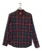 SUPREMEシュプリーム）の古着「TARTAN PLAID FLANNEL SHIRT」｜レッド