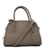 Hoawハァウ）の古着「ミニボストンバッグ」｜ベージュ