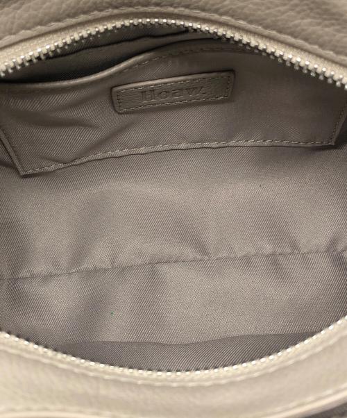 Hoaw（ハァウ）Hoaw (ハァウ) ミニボストンバッグ ベージュの古着・服飾アイテム