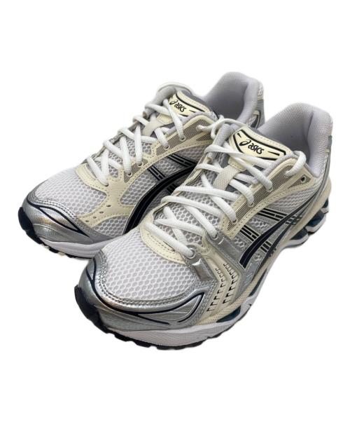 asics（アシックス）asics (アシックス) GEL-KAYANO14 ホワイト×アイボリー サイズ:SIZE 25.5cmの古着・服飾アイテム