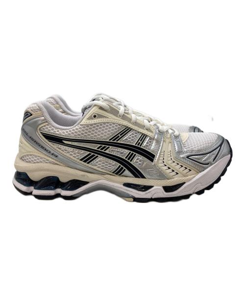 asics（アシックス）asics (アシックス) GEL-KAYANO14 ホワイト×アイボリー サイズ:SIZE 25.5cmの古着・服飾アイテム