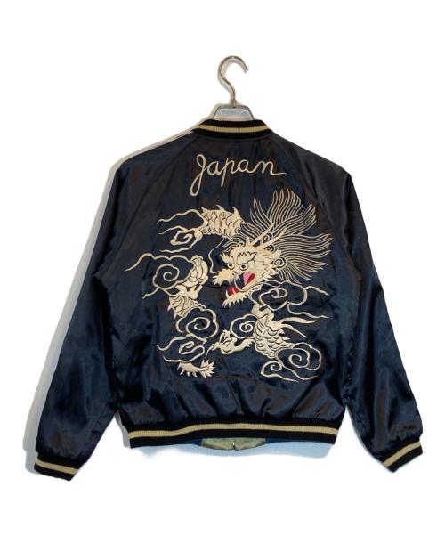 東洋エンタープライズ（トウヨウエンタープライズ）東洋エンタープライズ (トウヨウエンタープライズ) リバースブル スカジャン ブラック サイズ:SIZE Sの古着・服飾アイテム