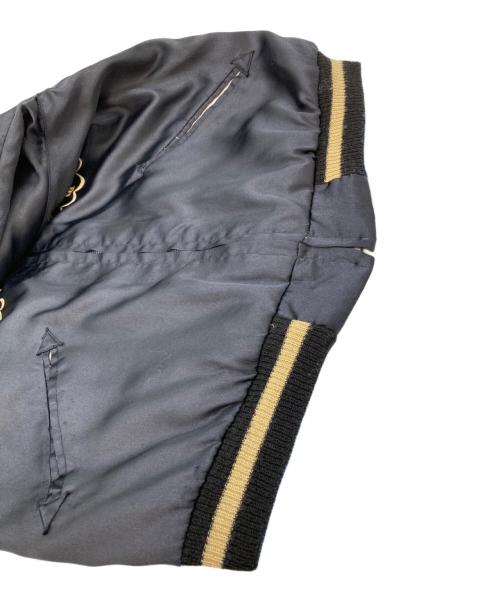 東洋エンタープライズ（トウヨウエンタープライズ）東洋エンタープライズ (トウヨウエンタープライズ) リバースブル スカジャン ブラック サイズ:SIZE Sの古着・服飾アイテム